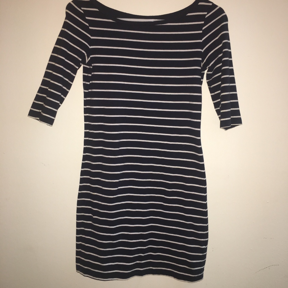 Navy/white French Connection dress